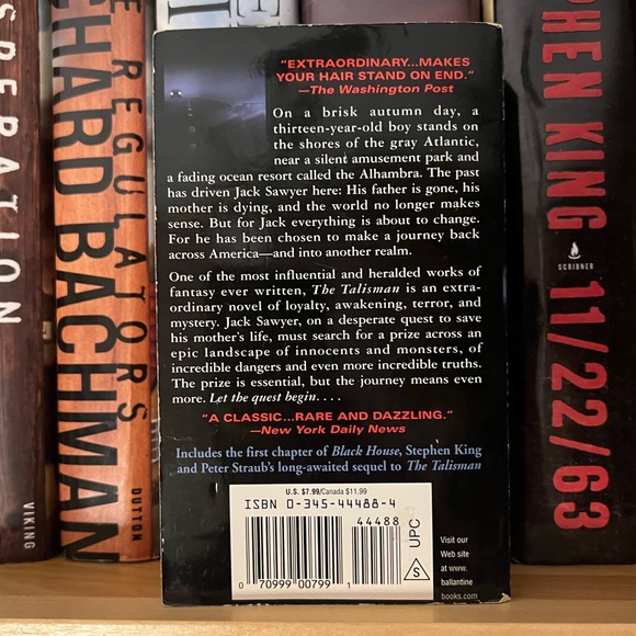 4/$25 The Talisman by Stephen King and Peter Straub - Picture 2 of 3